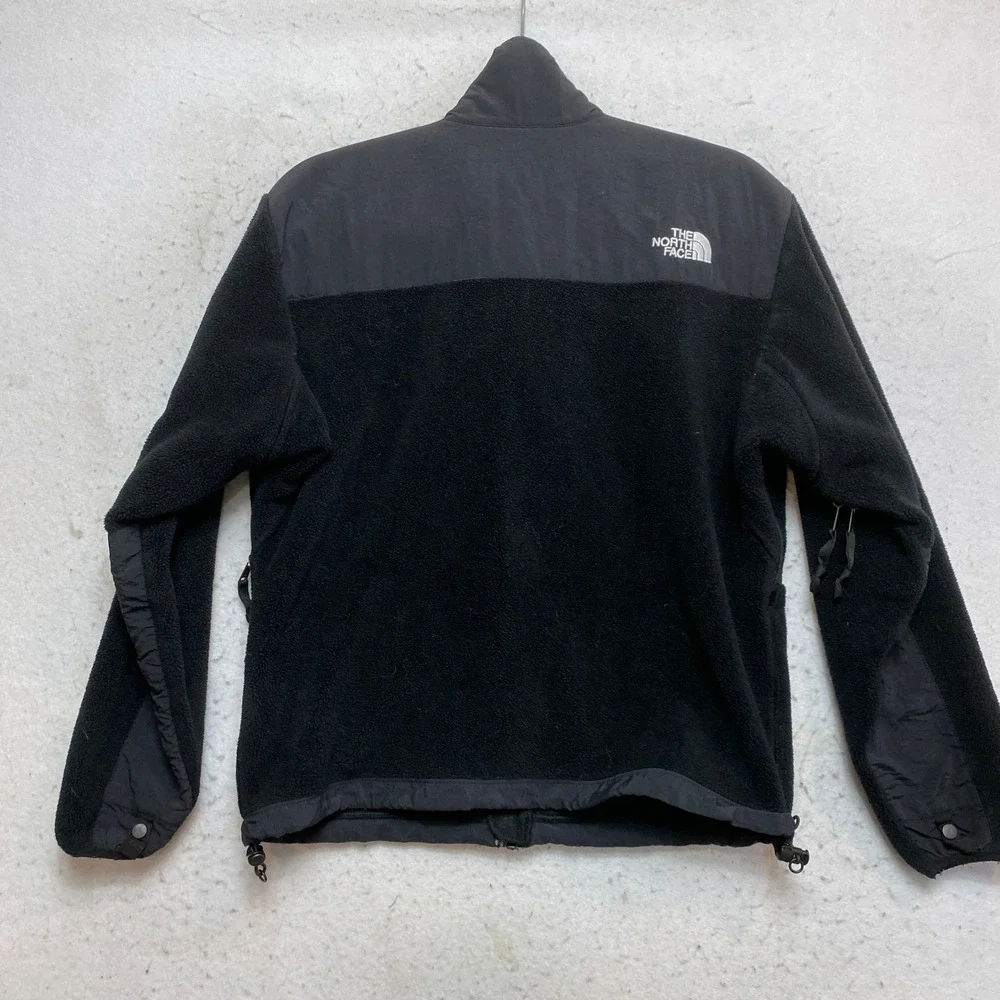 The North Face Denali Fleece Jacket Mens S Black Polartec Full Zip Mock Neck